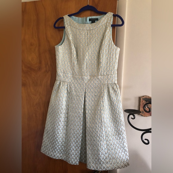 ✨Ralph Lauren✨Luxe Metallic Party Dress, Size 10 - Picture 1 of 8